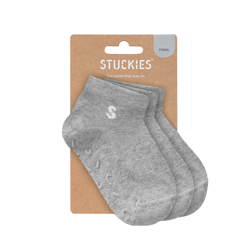 Stuckies 防滑短襪 (3件裝) - Fossil