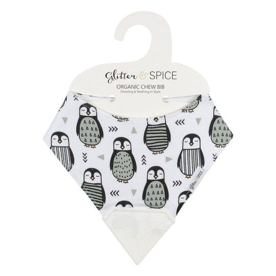 Glitter & Spice Organic Chew Bib - Waddles