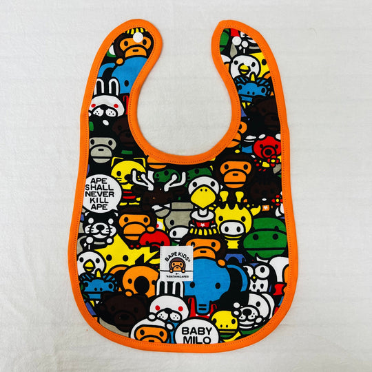 BATHING APE Baby Bib - Milo Friends