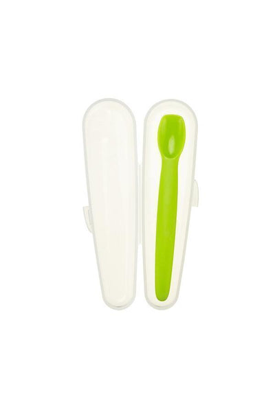 Innobaby Silicone Baby Spoon 嬰兒超柔軟小匙連盒 (4個顏色)-Innobaby-shopababy
