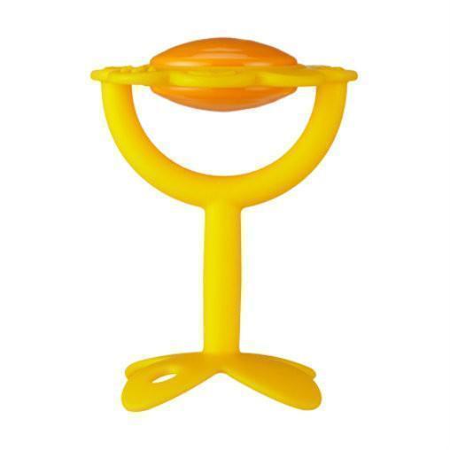 Innobaby "ez grip" 黃色花花牙膠 （有聲） - 韓國製