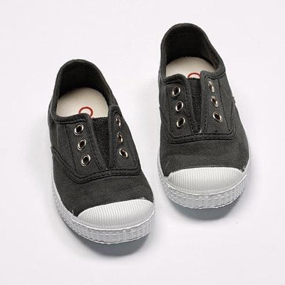 Cienta Toecap Charcoal 灰黑色Toecap帆布鞋(EU27/28/36/38)
