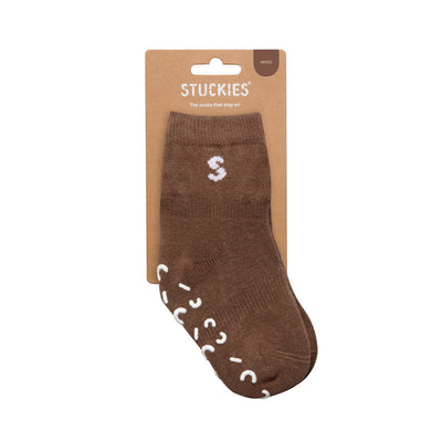 Stuckies 防滑襪 - Wood